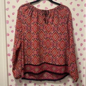 Free People Long Sleeve Blouse Size Small